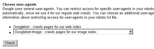 Check User Agent
